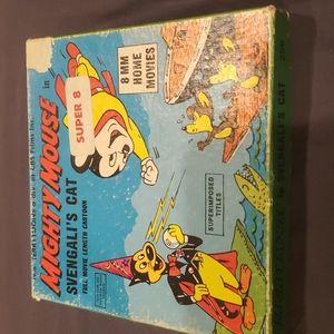 Vintage mighty mouse super 8 mm